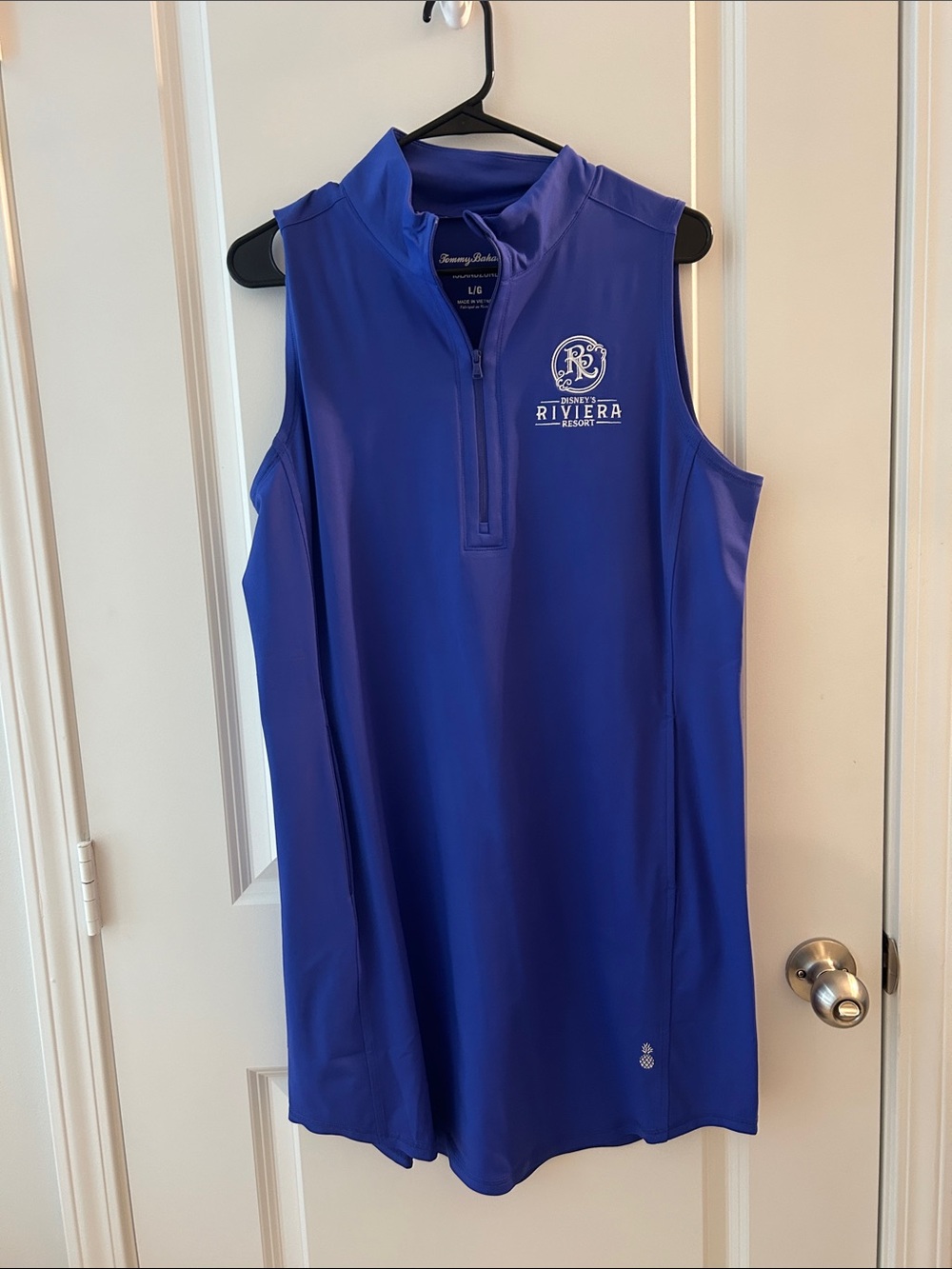 Tommy Bahama Sleeveless Polo Dress in Royal Blue